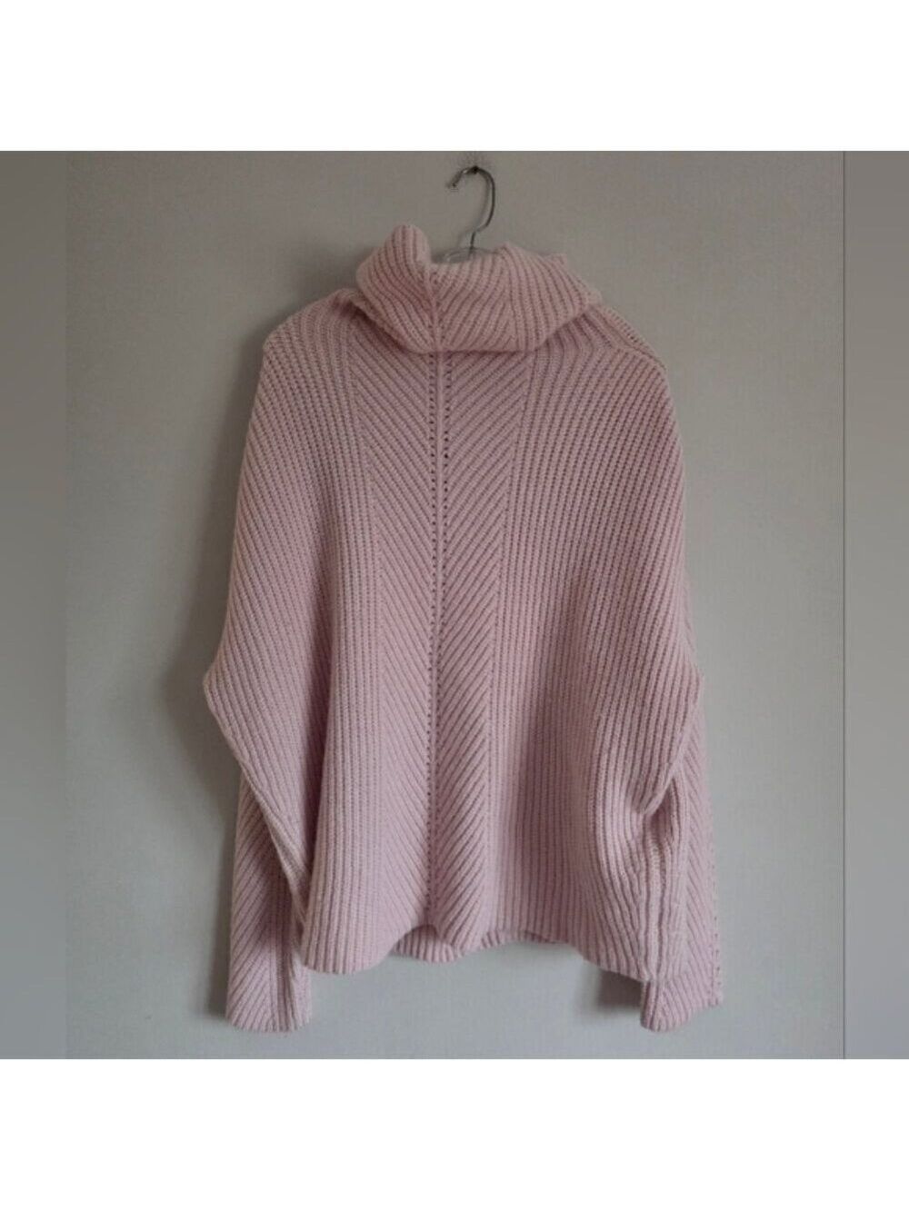 MAJE | Matignon sweater made of a cozy wool-blend fabric Pink Sz L